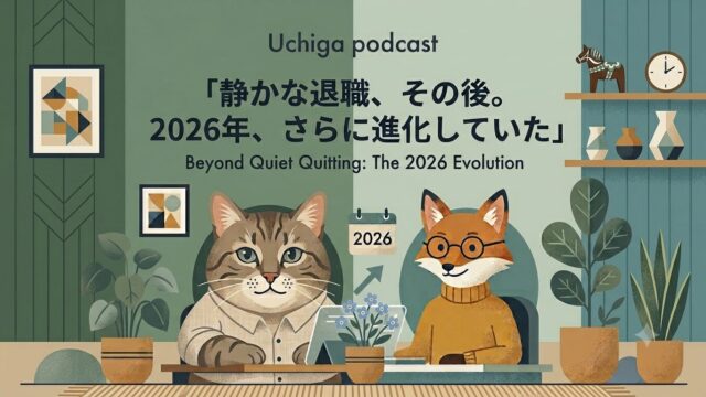 「静かな退職、その後。2026年、さらに進化していた」 Beyond Quiet Quitting: The 2026 Evolution